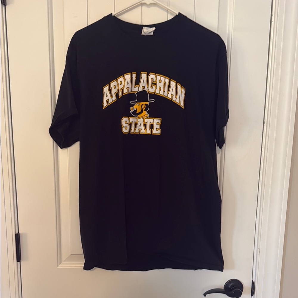 Appalachian State Black T-Shirt Men’s Large